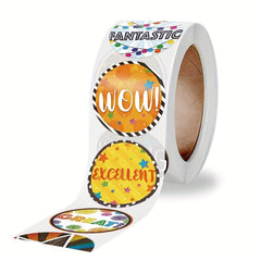 500 Sheets Reward Stickers for Teachers Motivational Stickers