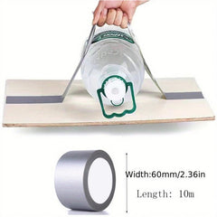 Waterproof Adhesive Fabric Duct Tape 10m Silver Gray