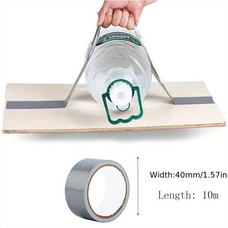 Waterproof Adhesive Fabric Duct Tape 10m Silver Gray