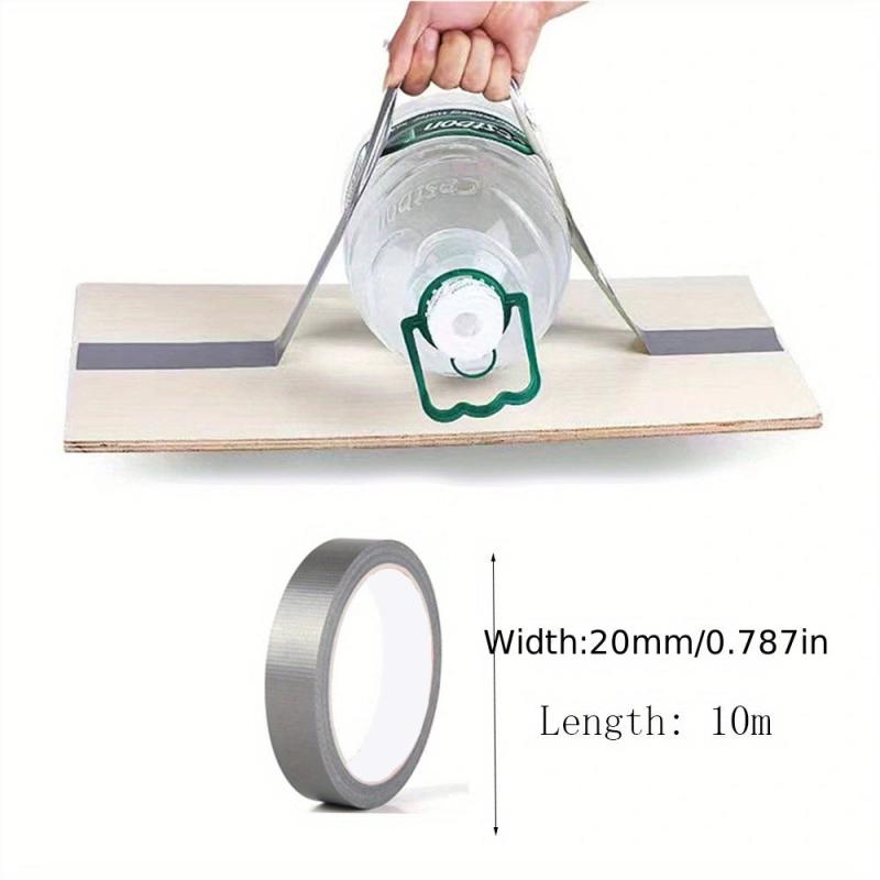 Waterproof Adhesive Fabric Duct Tape 10m Silver Gray