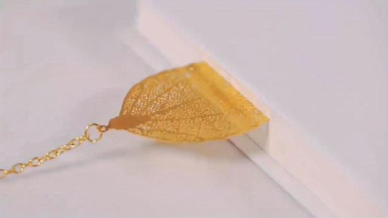 Metal Feather Butterfly Pendant Bookmark - Gift for Readers