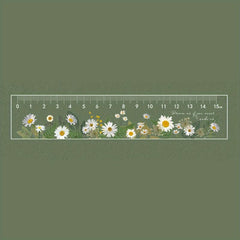 Plant Clear Ruler Acrylic School Ruler Centimeters