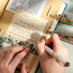 Plant Clear Ruler Acrylic School Ruler Centimeters