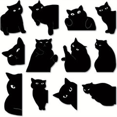 6 Cat Magnetic Bookmarks for Women - Cat Lover Book Markers