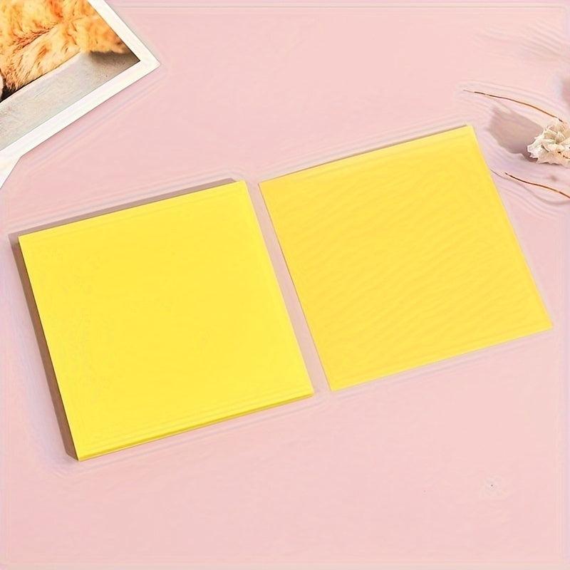 50 Sheets Transparent PET Memo Pad Sticky Notes School Supplies
