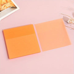 50 Sheets Transparent PET Memo Pad Sticky Notes School Supplies