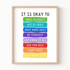 Be Yourself Motivational Poster for Classroom