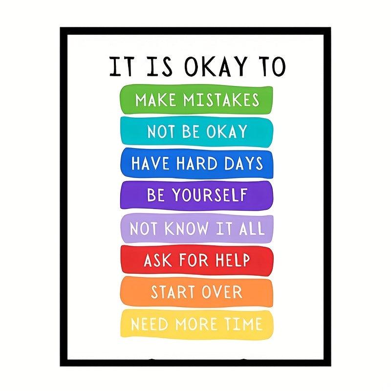 Be Yourself Motivational Poster for Classroom