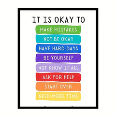 Be Yourself Motivational Poster for Classroom