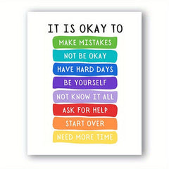 Be Yourself Motivational Poster for Classroom