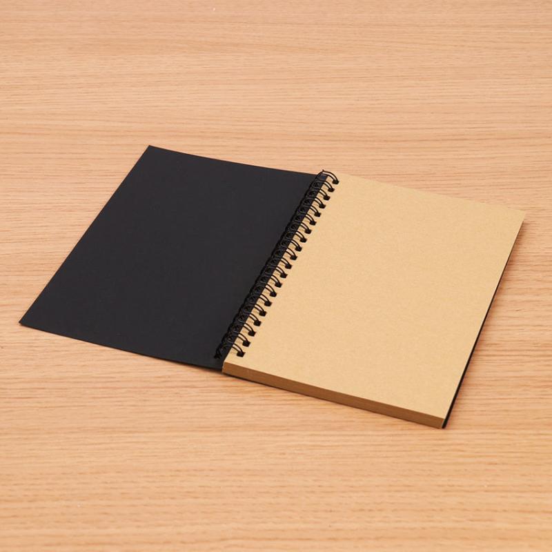 50 Sheets Sketchbook Diary For Drawing Painting Graffiti Soft Cover Brown Paper