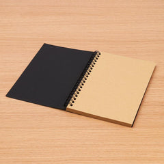 50 Sheets Sketchbook Diary For Drawing Painting Graffiti Soft Cover Brown Paper