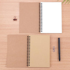 50 Sheets Sketchbook Diary For Drawing Painting Graffiti Soft Cover Brown Paper