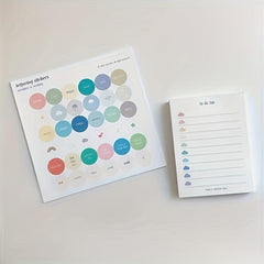 Cloud Sticky Notes Pack - Student & Office Supplies