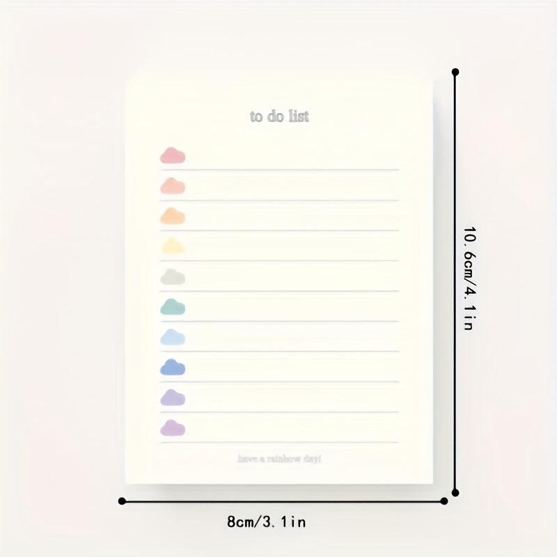 Cloud Sticky Notes Pack - Student & Office Supplies