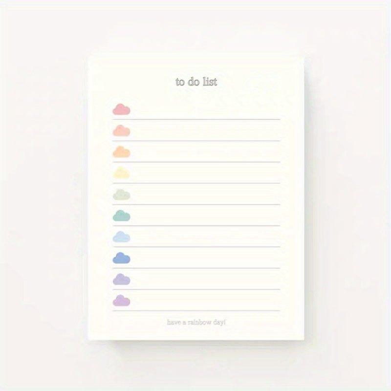 Cloud Sticky Notes Pack - Student & Office Supplies
