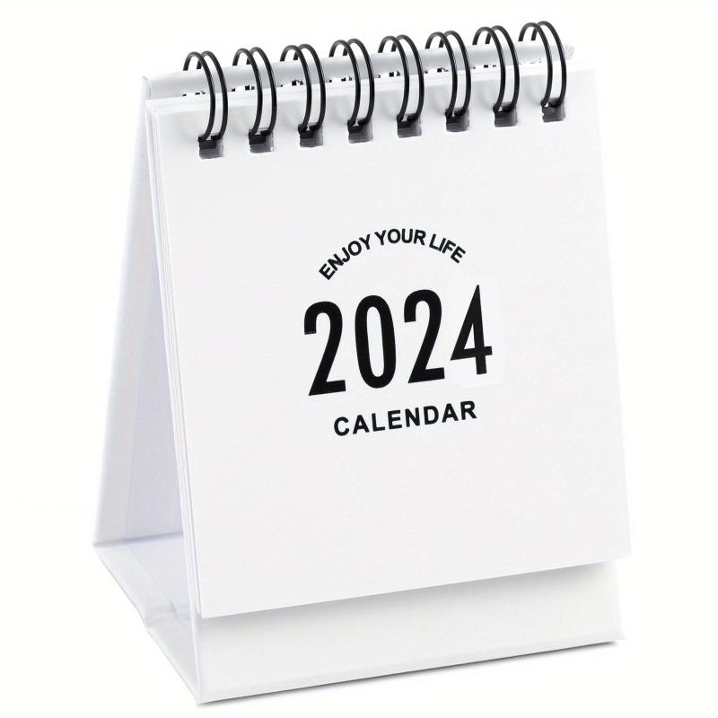 Mini Desk Calendar 18-Month with Stickers