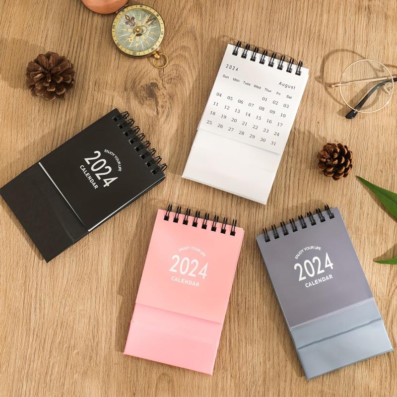 Mini Desk Calendar 18-Month with Stickers
