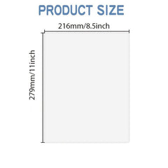 Inkjet Printable Vinyl Sticker Paper Matte 20 Sheets
