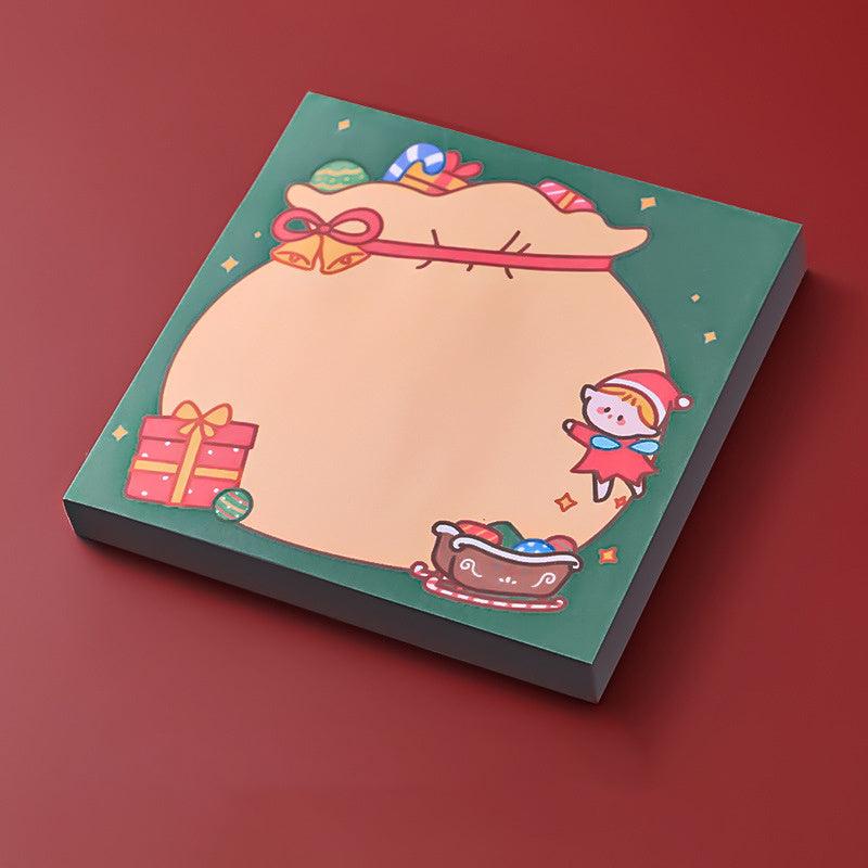 6pcs 300sheets Christmas Memo Pad Santa Claus Notepad