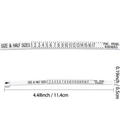 Soft Ring Sizer Tool for Accurate Finger Size Measurement