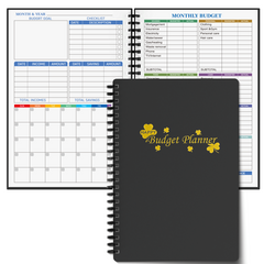 Budget Planner Monthly Finance Organizer Expense Tracker Manage Money