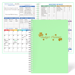 Budget Planner Monthly Finance Organizer Expense Tracker Manage Money