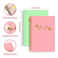 Budget Planner Monthly Finance Organizer Expense Tracker Manage Money