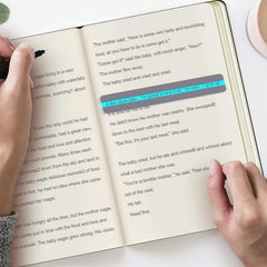 8 Piece Dyslexia Support Kit - Reading Strips, Overlays, Highlighters, Bookmarks