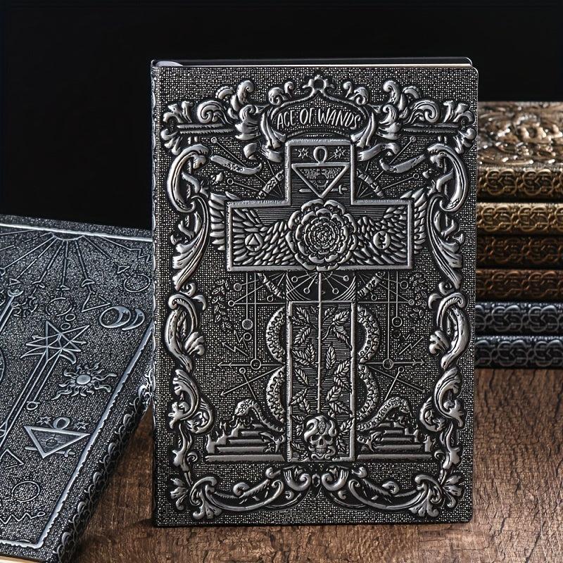 3D Relief Tarot Style Notepad Student Notebook