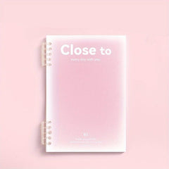 B5 Spiral Notebook 10x7 Plastic Hardcover 8mm Ruled 60 Sheets Journals