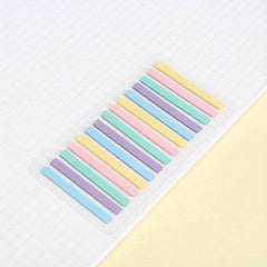 300pc Sticky Notes Set Transparent Highlight Strips Various Colors Page Markers