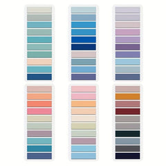 10 Morandi Waterproof Index Stickers, 200 Sheets Note Book Bible Reading Mark