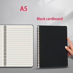 A5 Coil Notebook 60 Sheets Horizontal Line Notebook