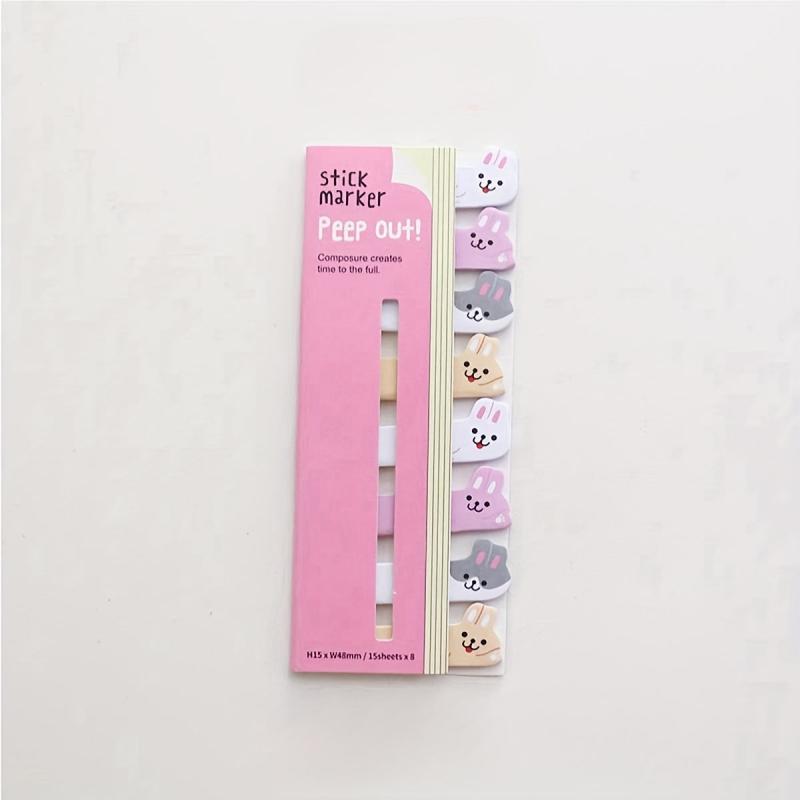 160pcs Cartoon Sticky Notes Variety Pack 20 Sheets Index Memo Note Book