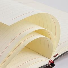 A5 Soft Faux Leather Notebook 100 Pages Students Diary