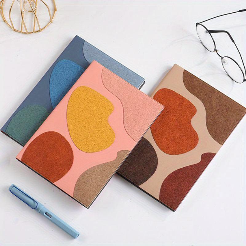 A5 Soft Faux Leather Notebook 100 Pages Students Diary
