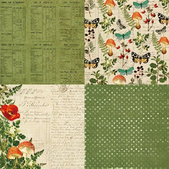 24sheets Forest Animal Theme DIY Scrapbooking Paper