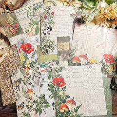 24sheets Forest Animal Theme DIY Scrapbooking Paper