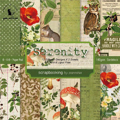 24sheets Forest Animal Theme DIY Scrapbooking Paper