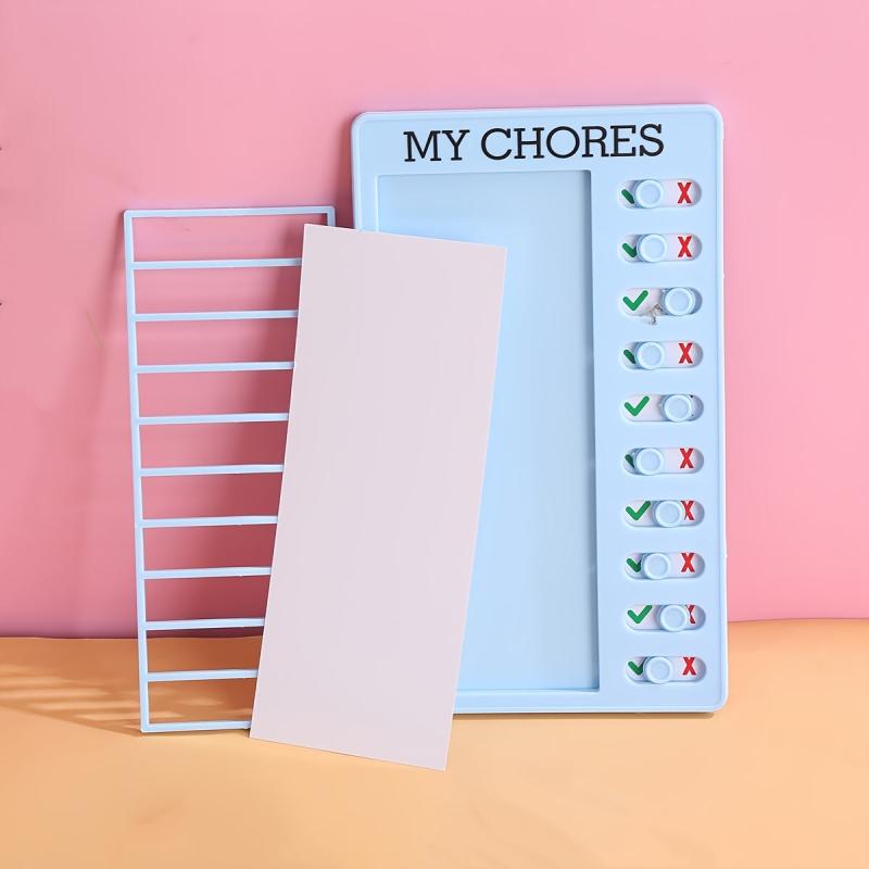Self Discipline Punch Card Chore Punchcard To Do List