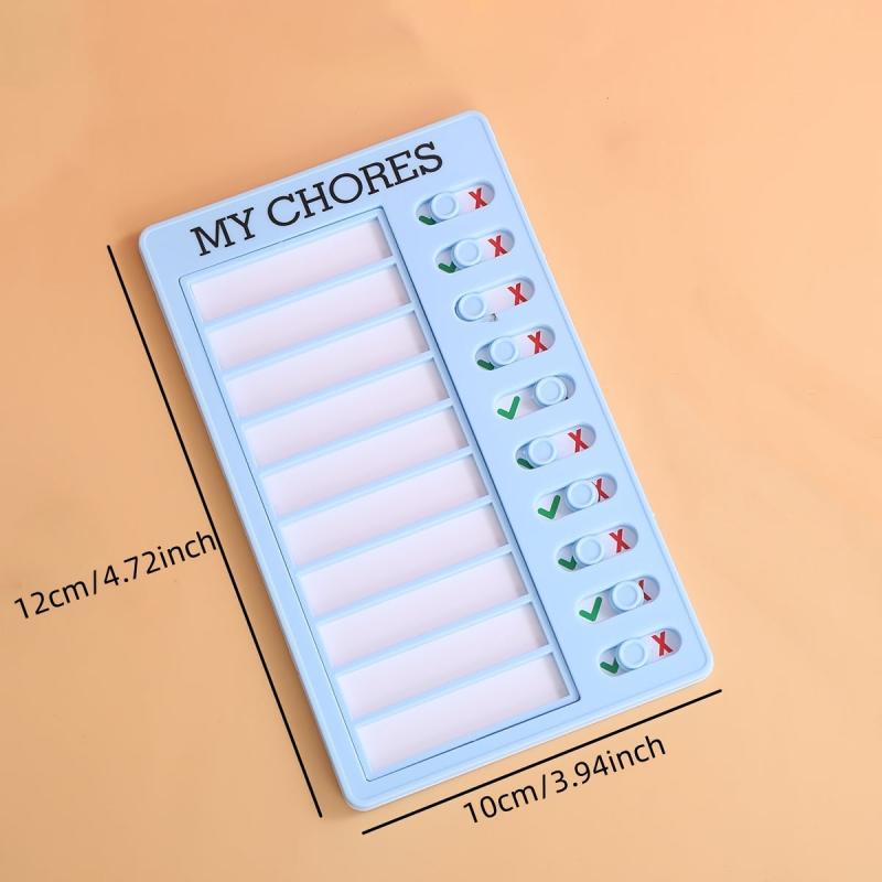 Self Discipline Punch Card Chore Punchcard To Do List