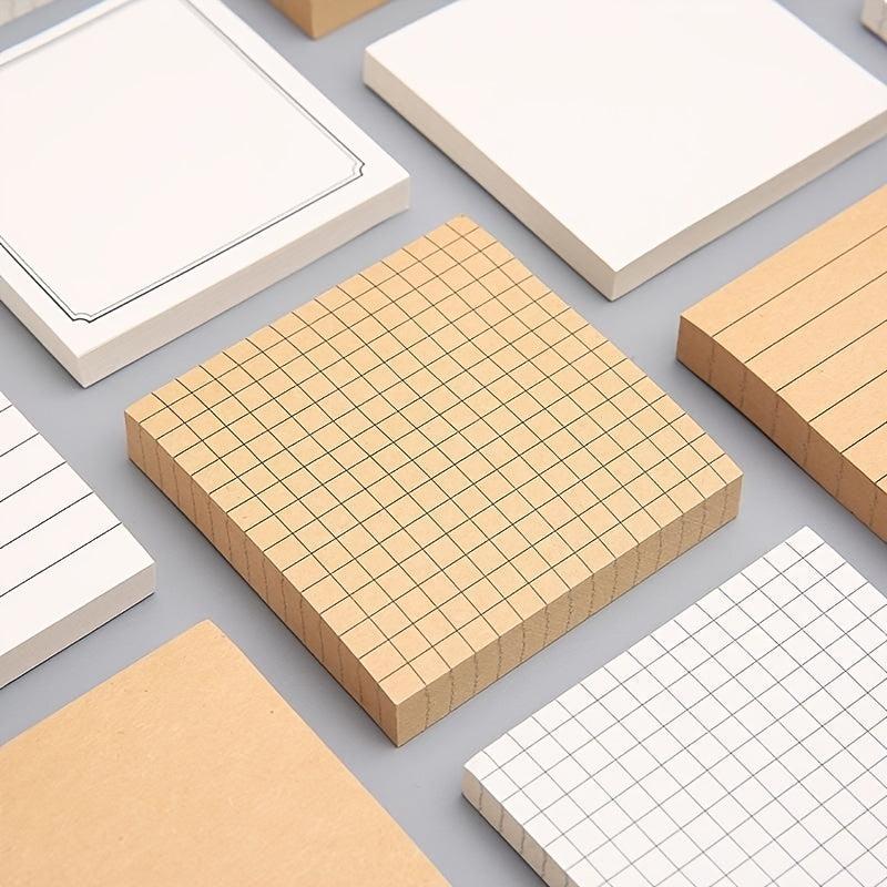 3pcs Sticky Notes Memo Pads For Students 240 Sheets Log