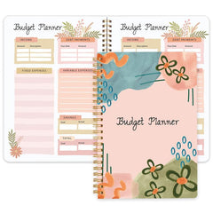 Trees Budget Planner Notepad - Expense Tracker & Accounts Book