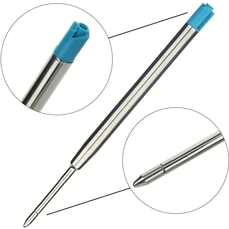 5pcs Ballpoint Pen Ink Refill Writing Medium Nib