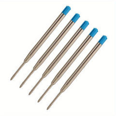 5pcs Ballpoint Pen Ink Refill Writing Medium Nib