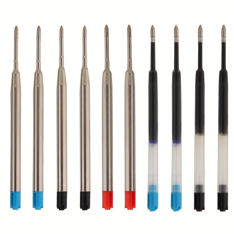 5pcs Ballpoint Pen Ink Refill Writing Medium Nib