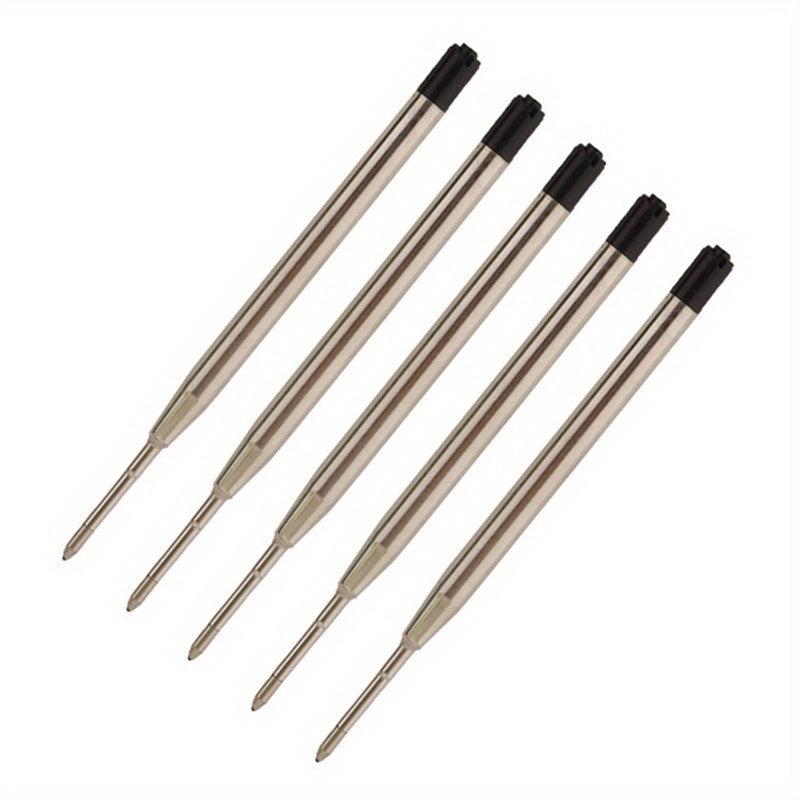 5pcs Ballpoint Pen Ink Refill Writing Medium Nib