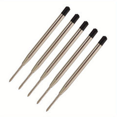 5pcs Ballpoint Pen Ink Refill Writing Medium Nib