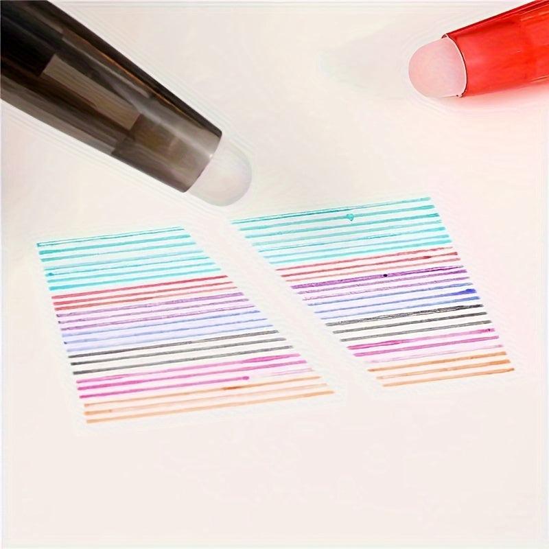 8pcs Colorful Erasable Gel Pen 0.5mm